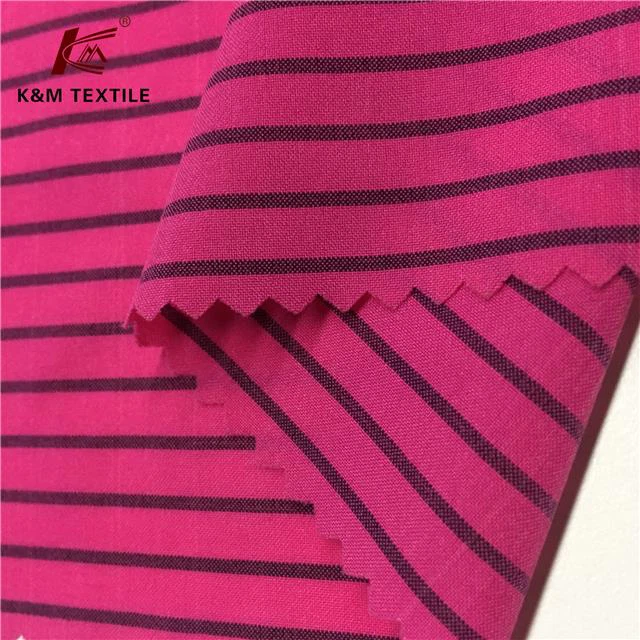 4 Way Stretch Strip Pattern Νήματα Βαμμένο Ύφασμα