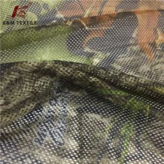 Ανθεκτικό εμπριμέ πολυεστερικό διχτυωτό ύφασμα για επένδυση αθλητικών ειδών